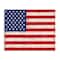Stupell Industries Rustic American Flag Red White Blue Distressed Pattern Canvas Wall Art